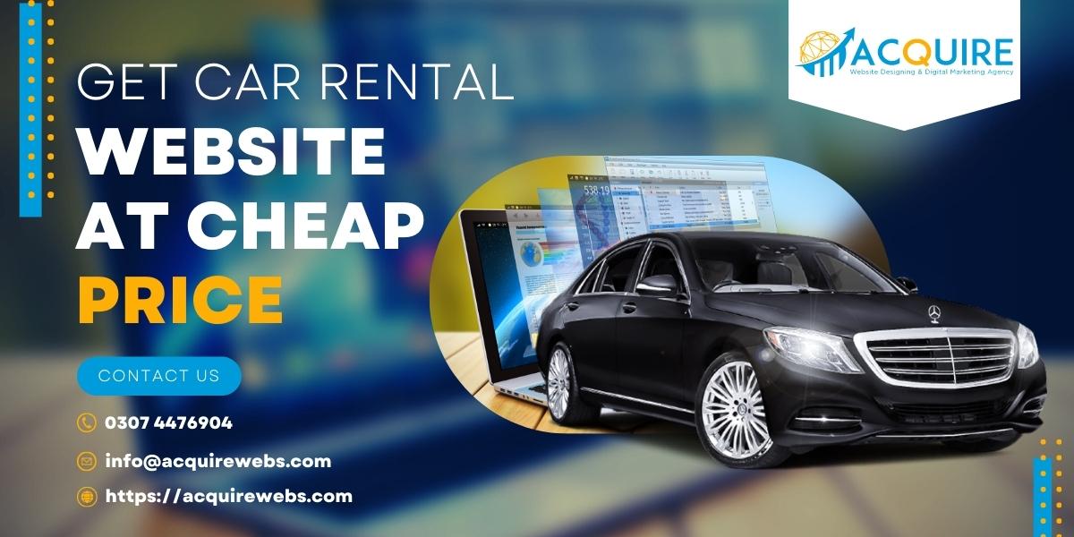 Get The Best Car Rental Website Design – Book Online Using Rent A Car Website